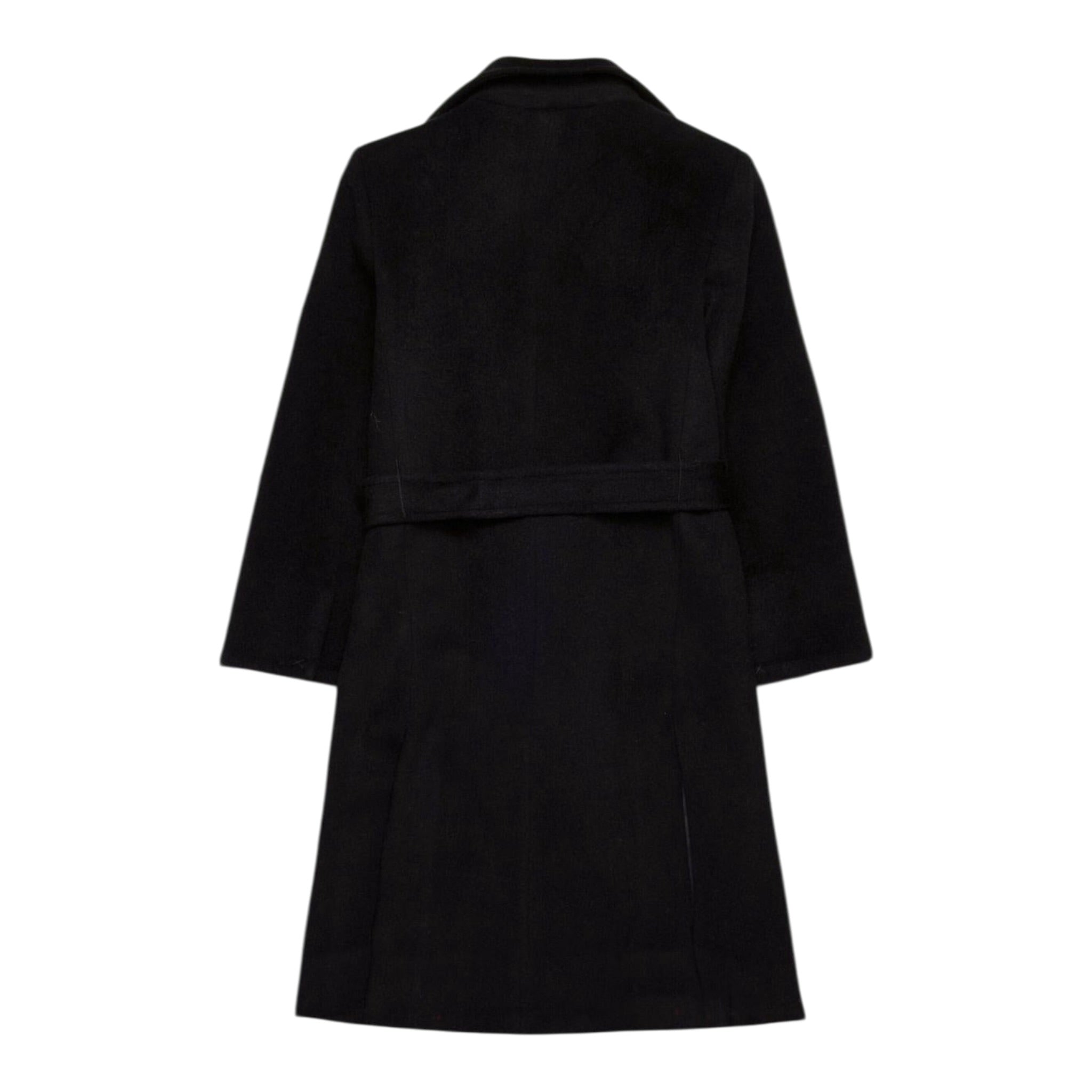 Max&Co. Cappotto tinta unita con Colletto Nero per Bambina MX0001MX052 NERO MAX&Co. 