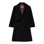 Max&Co. Cappotto tinta unita con Colletto Nero per Bambina MX0001MX052X NERO MAX&Co. 
