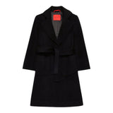 Max&Co. Cappotto tinta unita con Colletto Nero per Bambina MX0001MX052X NERO MAX&Co. 