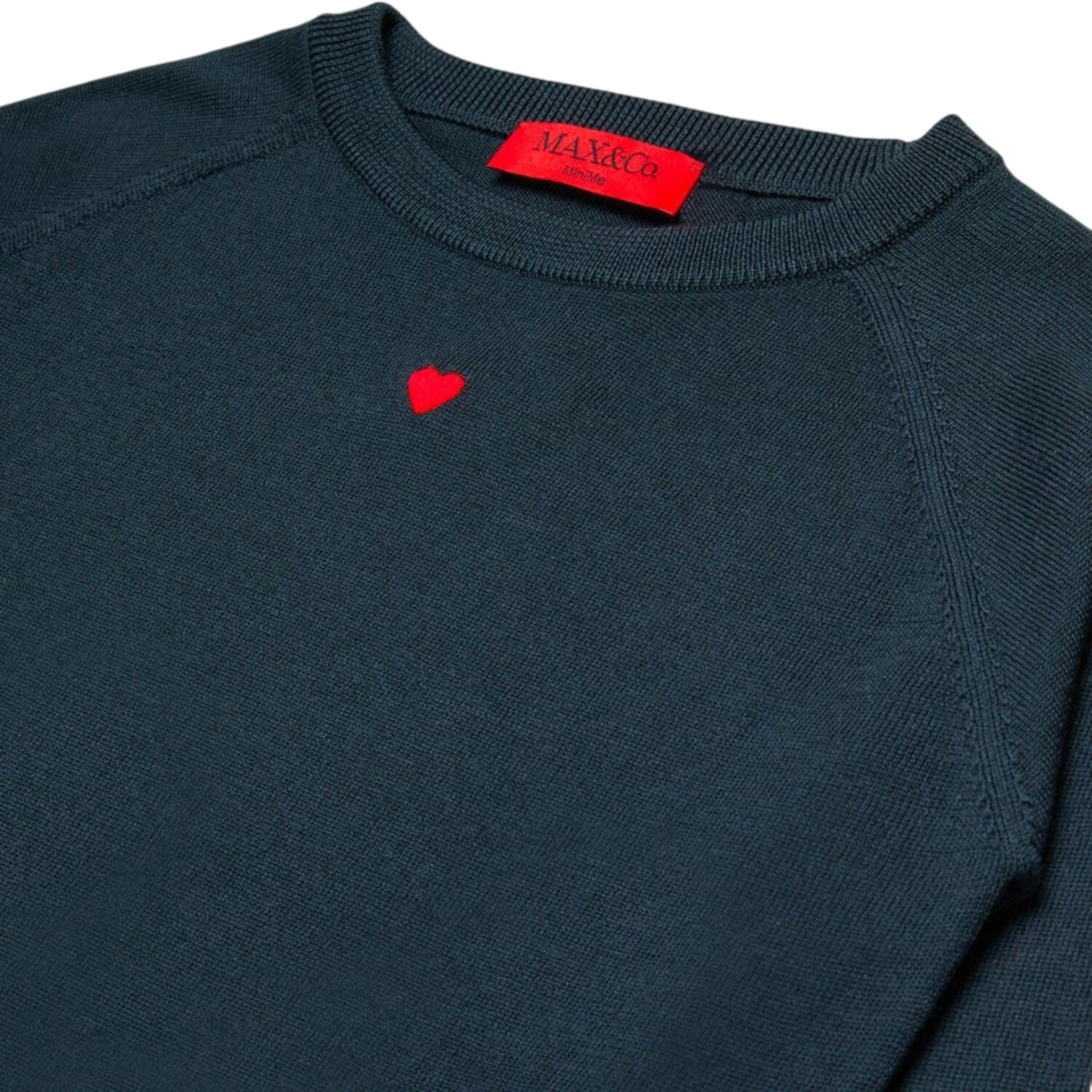 Max&Co. Maglia tinta unita con Stampa Grigio per Bambina MX0003 GRIGIO MAX&Co. 