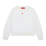 Max&Co. Maglia tinta unita con Stampa Panna per Bambina MX0003 PANNA MAX&Co. 