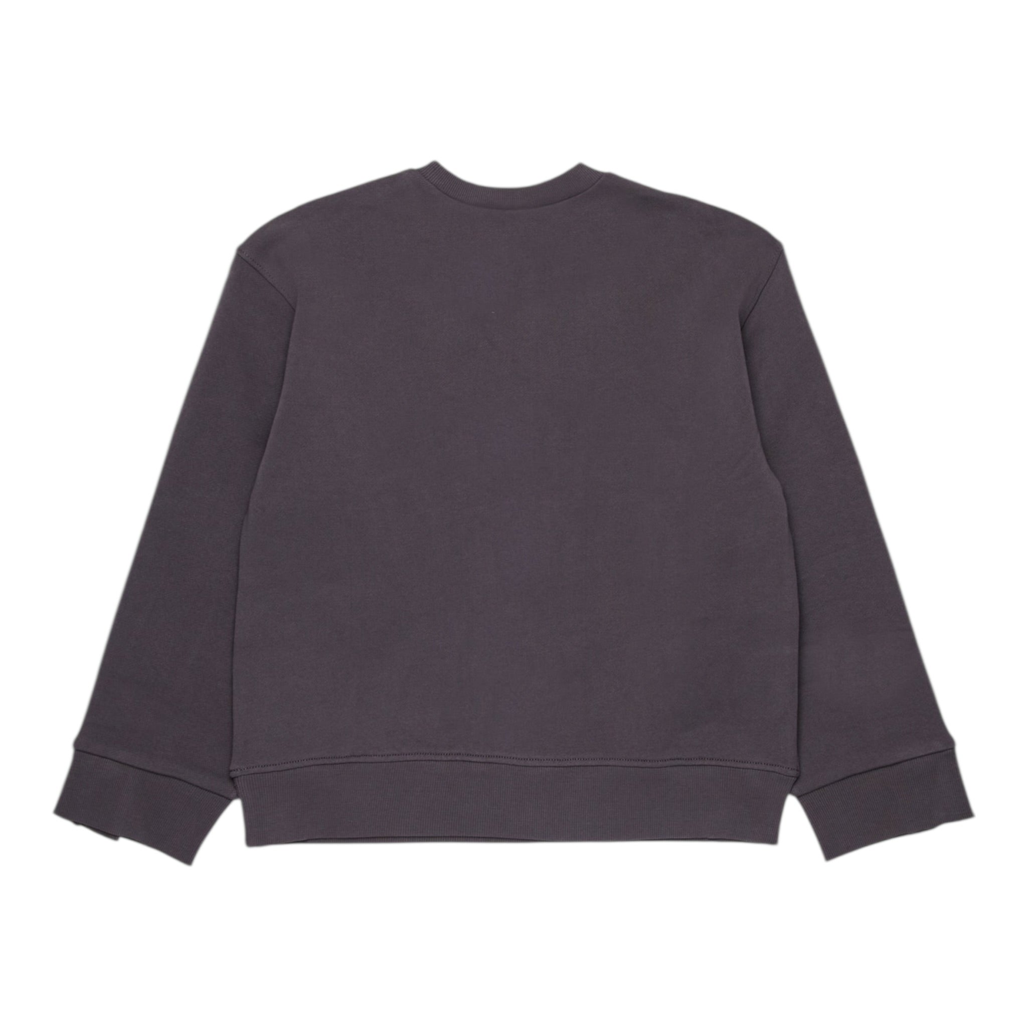 Max&Co. Felpa Girocollo tinta unita con Zip Grigio per Bambina MX0184 GRIGIO MAX&Co. 