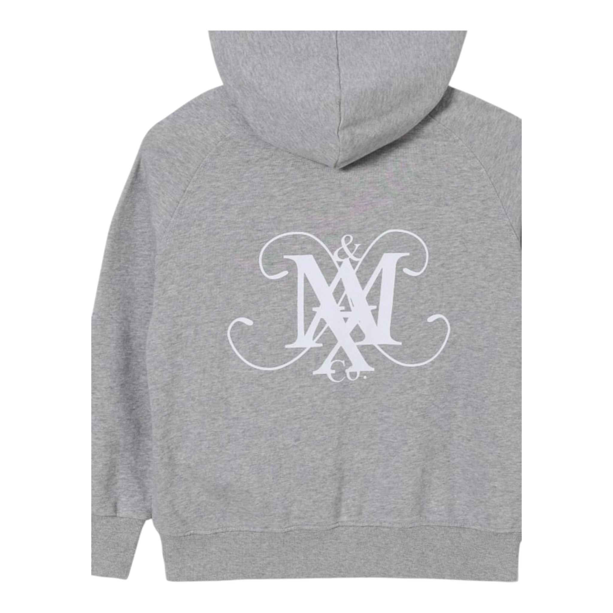 Max&Co. Felpa tinta unita con Zip E Cappuccio Grigio per Bambina MX0186 GRIGIO MAX&Co. 