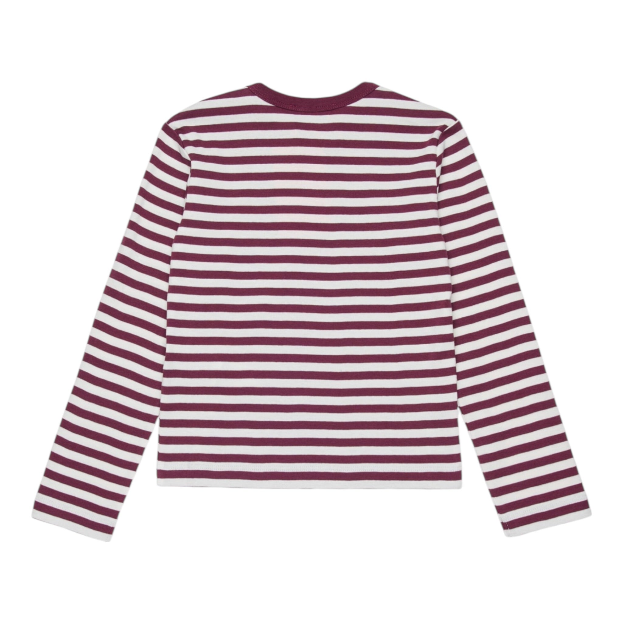 Max&Co. Shirt tinta unita con Stampa A Righe Bianco per Bambina MX0199 BIANCO MAX&Co. 