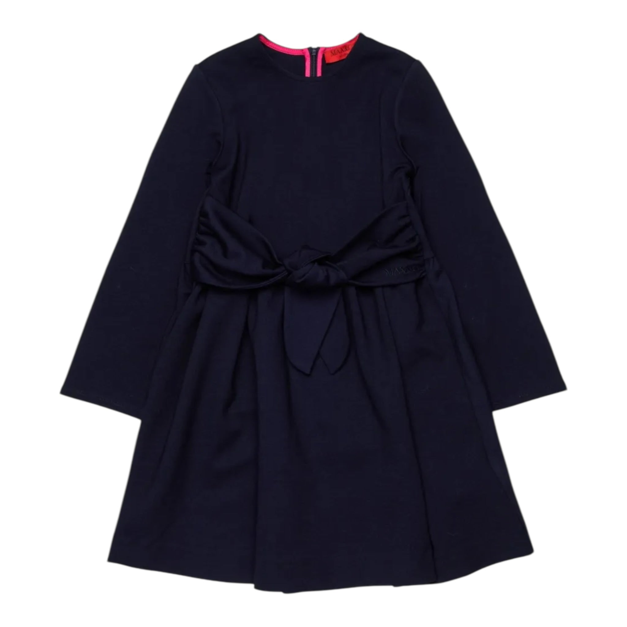 Max&Co. Abito tinta unita Girocollo Blu per Bambina MX0206 BLU MAX&Co. 