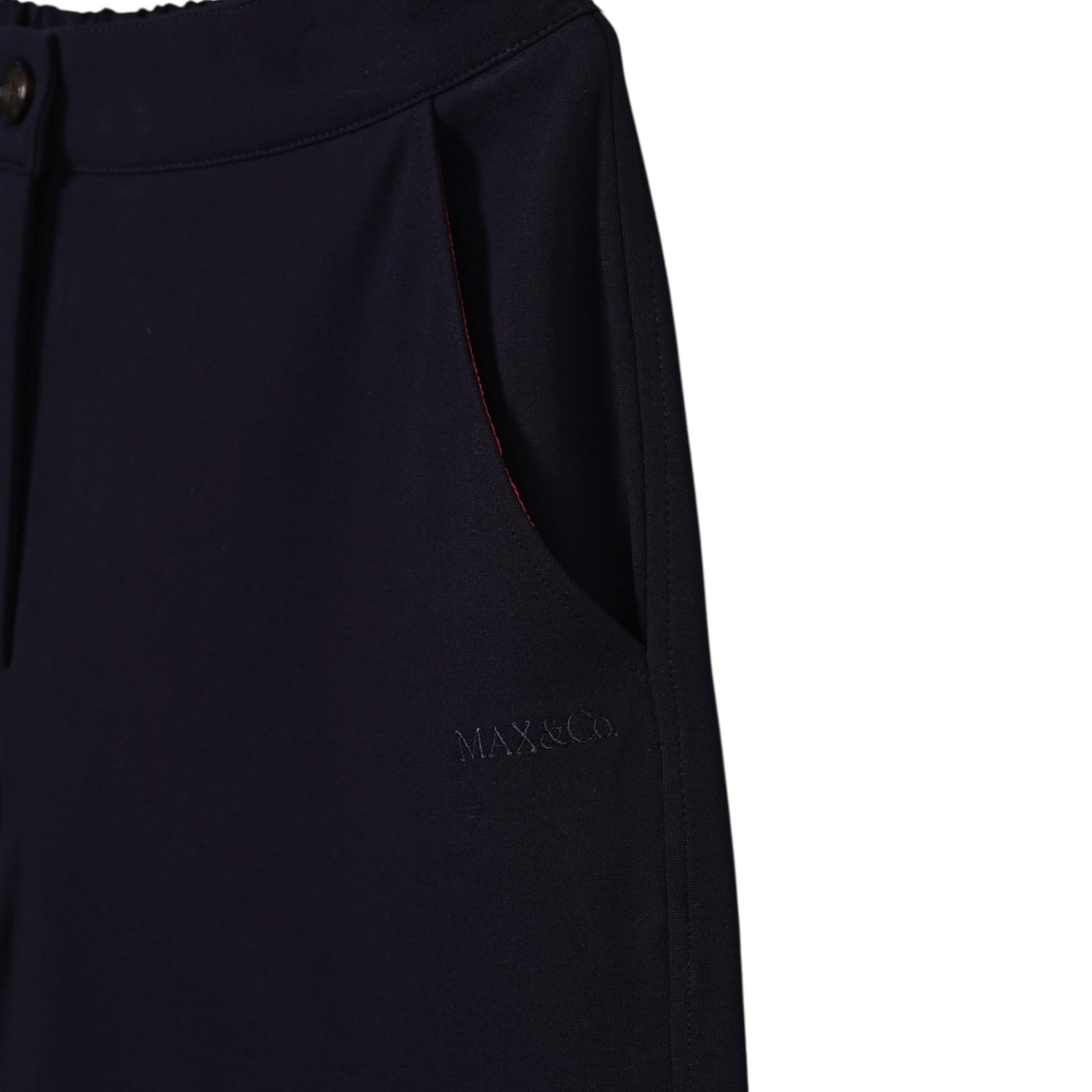 Max&Co. Pantalone tinta unita Modello A Palazzo Blu per Bambina MX0208 BLU MAX&Co. 