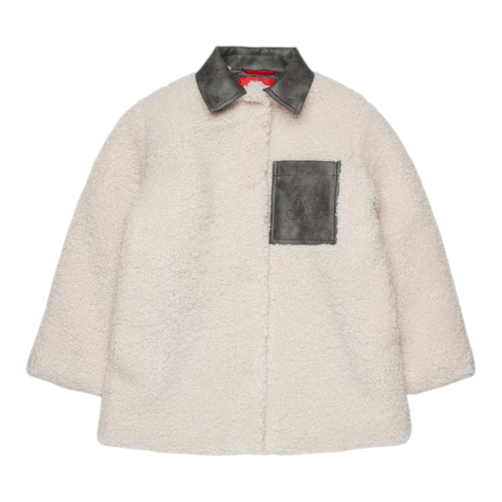Max&Co. Giubbino Bicolore con Bottoni Panna per Bambino MX0222 PANNA MAX&Co. 