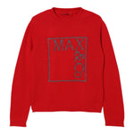 Max&Co. Maglia Girocollo tinta unita con Stampa Rosso per Bambina MX0233MX00H ROSSO MAX&Co. 