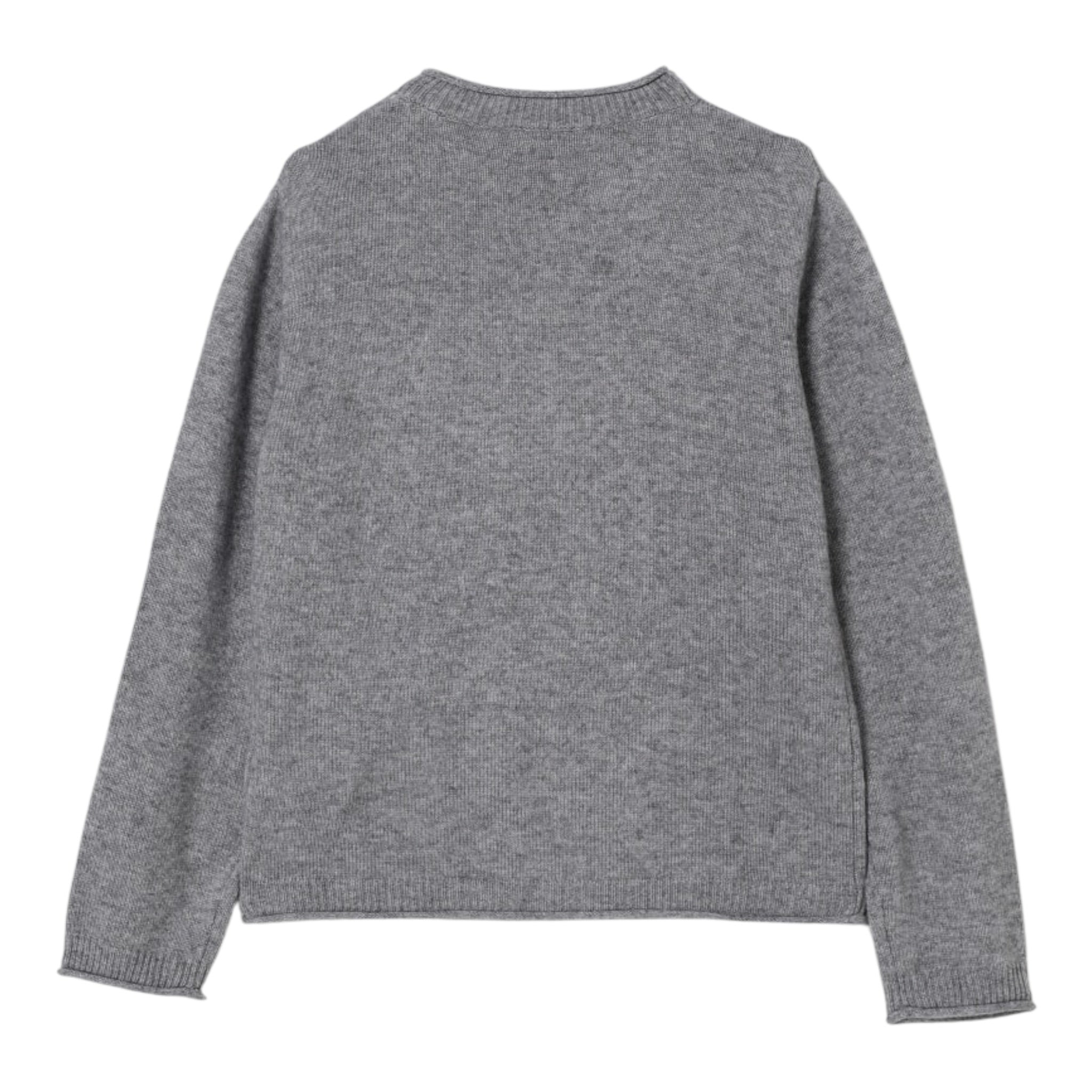 Max&Co. Maglia tinta unita con Stampa Grigio per Bambina MX0233X GRIGIO MAX&Co. 