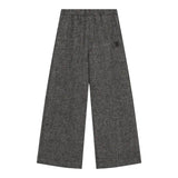 Max&Co. Pantalone A Palazzo tinta unita con Logo Grigio per Bambina MX0249 GRIGIO MAX&Co. 