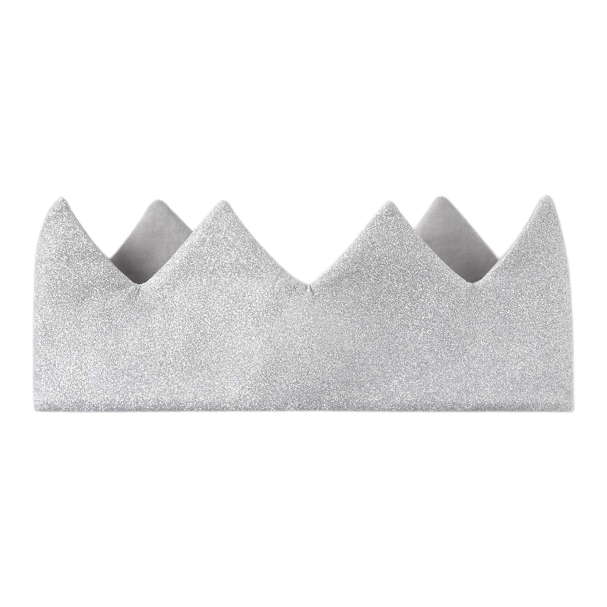 Mayoral Fascia Capelli Glitterata Forma Corona Argento per Bambina 10029 ARGENTO MAYORAL 