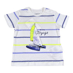 Mayoral T-Shirt tinta unita con Stampa Bianco per Neonato 1018 BIANCO MAYORAL 