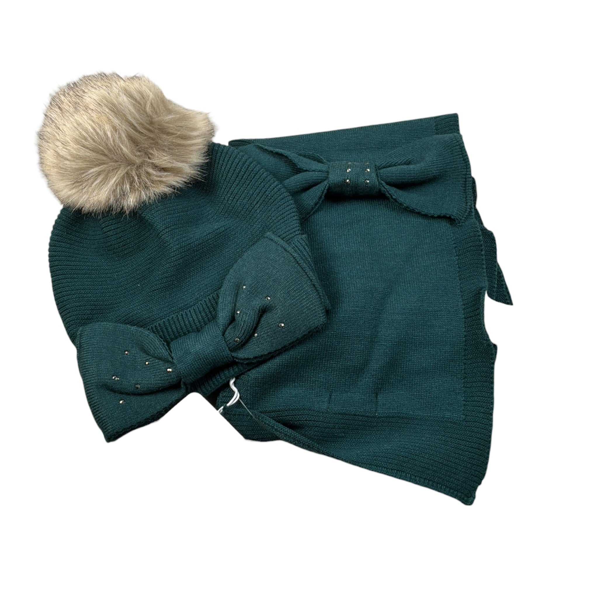 Mayoral Set 2 Pezzi Cappello-Sciarpa Verde per Bambina 10342 VERDE MAYORAL 