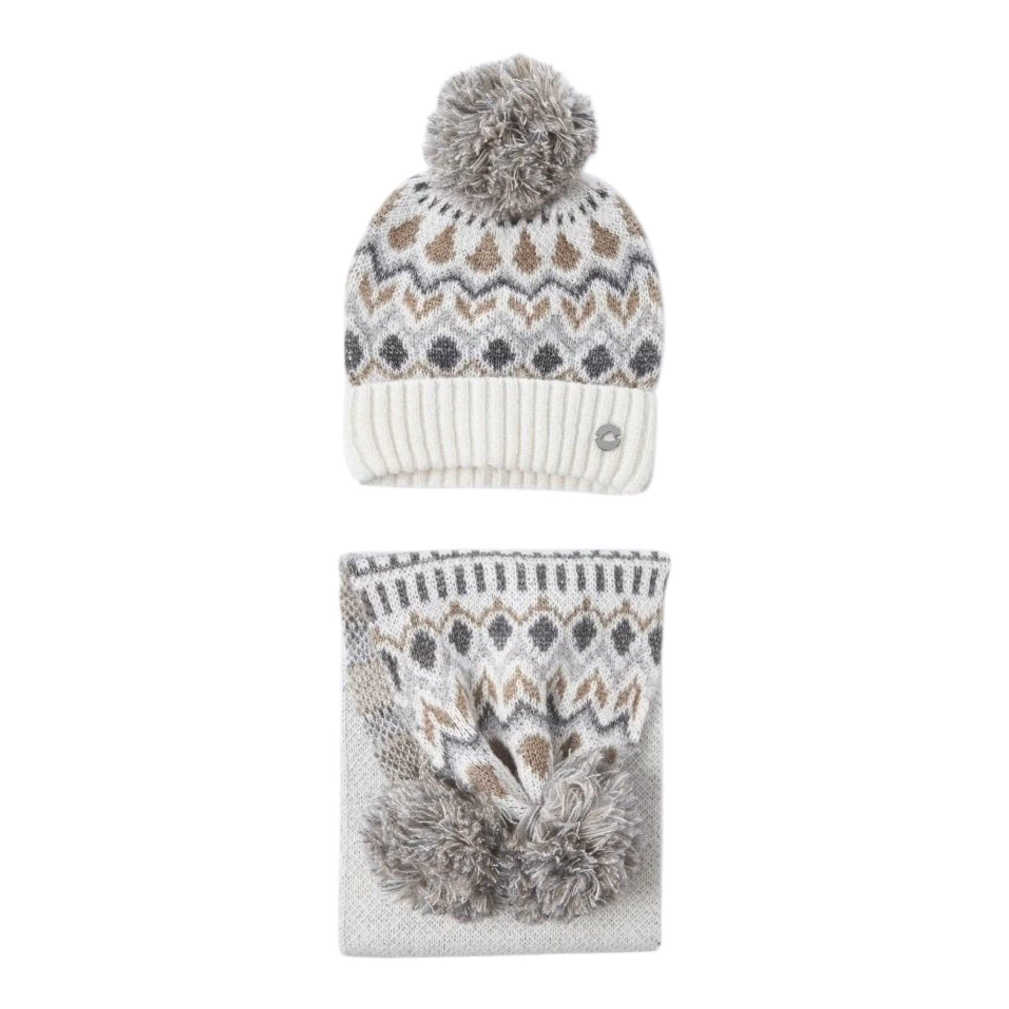 Mayoral Set 2 Pezzi Sciarpa-Cappello Panna per Bambina 10596 PANNA MAYORAL 