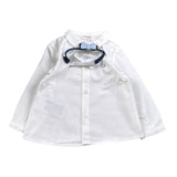 Mayoral Camicia tinta unita con Papillon Bianco per Neonato 1182 BIANCO MAYORAL 