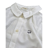 Mayoral Camicia tinta unita con Papillon Bianco per Neonato 1182 BIANCO MAYORAL 