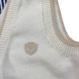 Mayoral Gilet tinta unita con Profili In Contrasto Panna per Neonato 1312 PANNA MAYORAL 