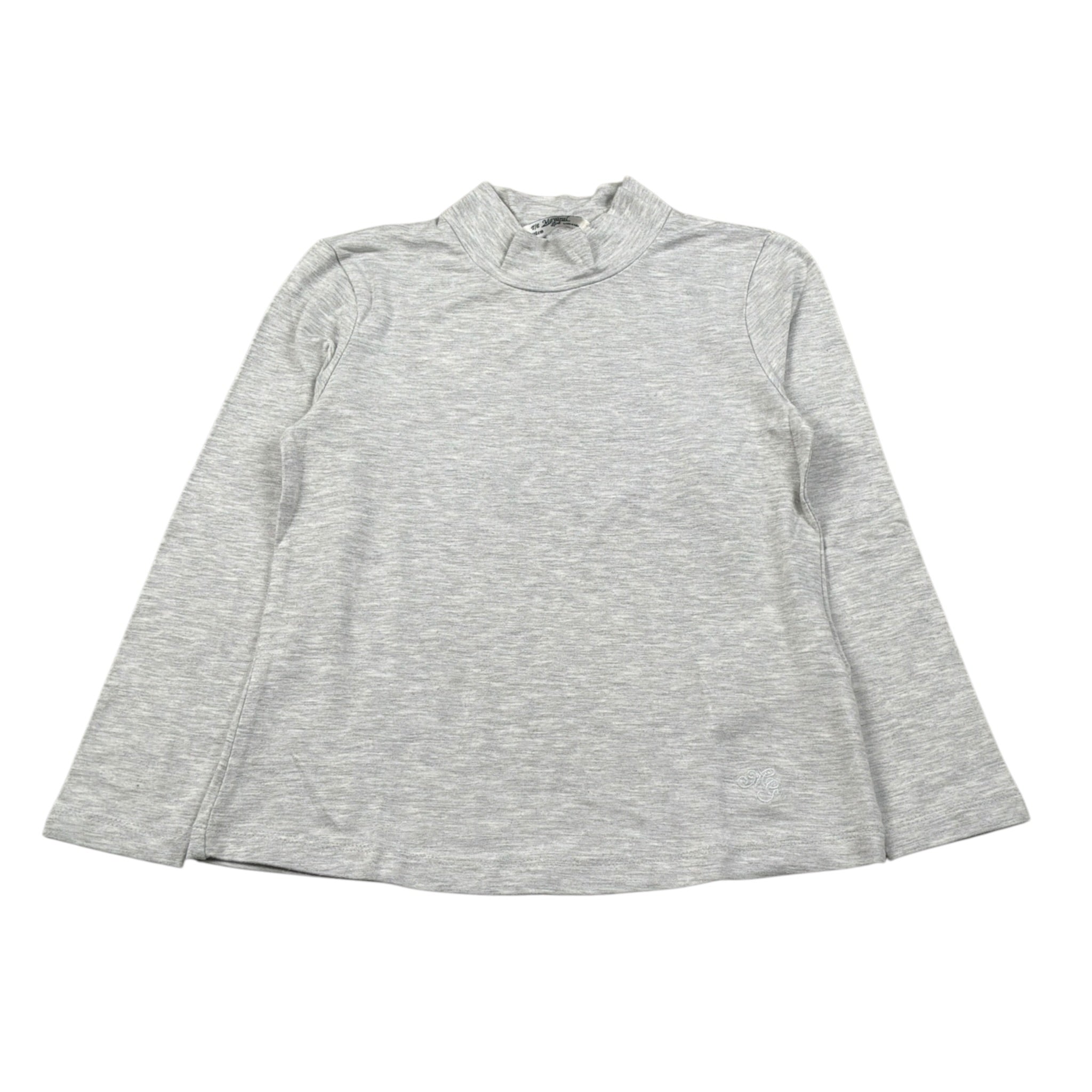 Mayoral Shirt tinta unita Mezzo Collo Grigio per Bambina 145 GRIGIO MAYORAL 