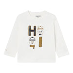 Mayoral Shirt Girocollo tinta unita Bianco per Neonato 2030 BIANCO MAYORAL 