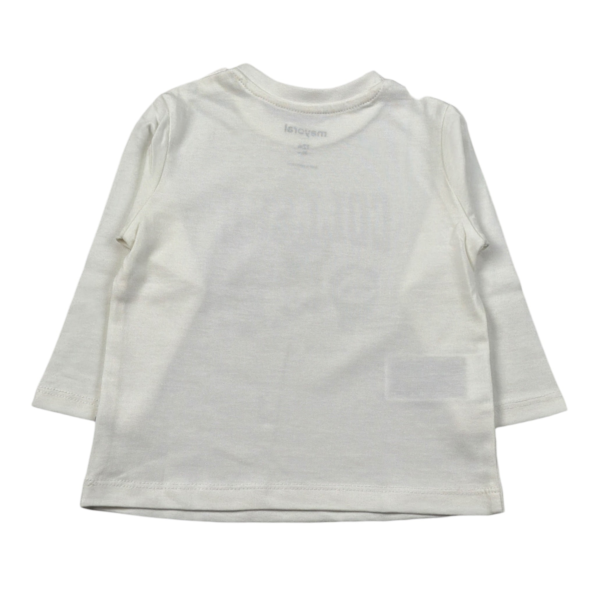 Mayoral Shirt Girocollo tinta unita Bianco per Neonato 2032 BIANCO MAYORAL 
