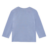 Mayoral Shirt tinta unita con Stampa Azzurro per Neonato 2058 AZZURRO MAYORAL 