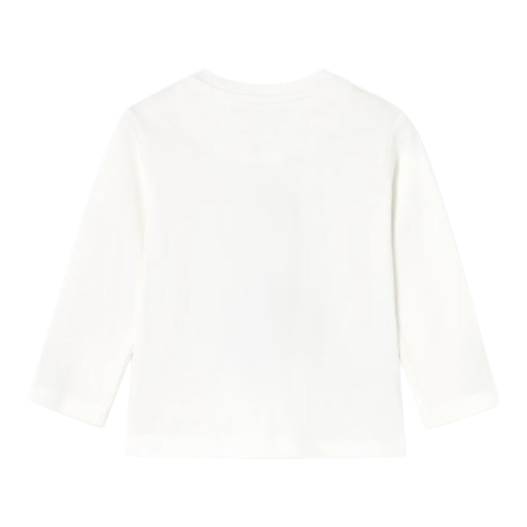 Mayoral Shirt tinta unita con Stampa Bianco per Neonato 2070X BIANCO MAYORAL 