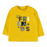 Mayoral Shirt Girocollo tinta unita Senape per Neonato 2072 SENAPE MAYORAL 