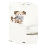 Mayoral Shirt tinta unita con Stampa Panna per Neonata 2075 PANNA MAYORAL 