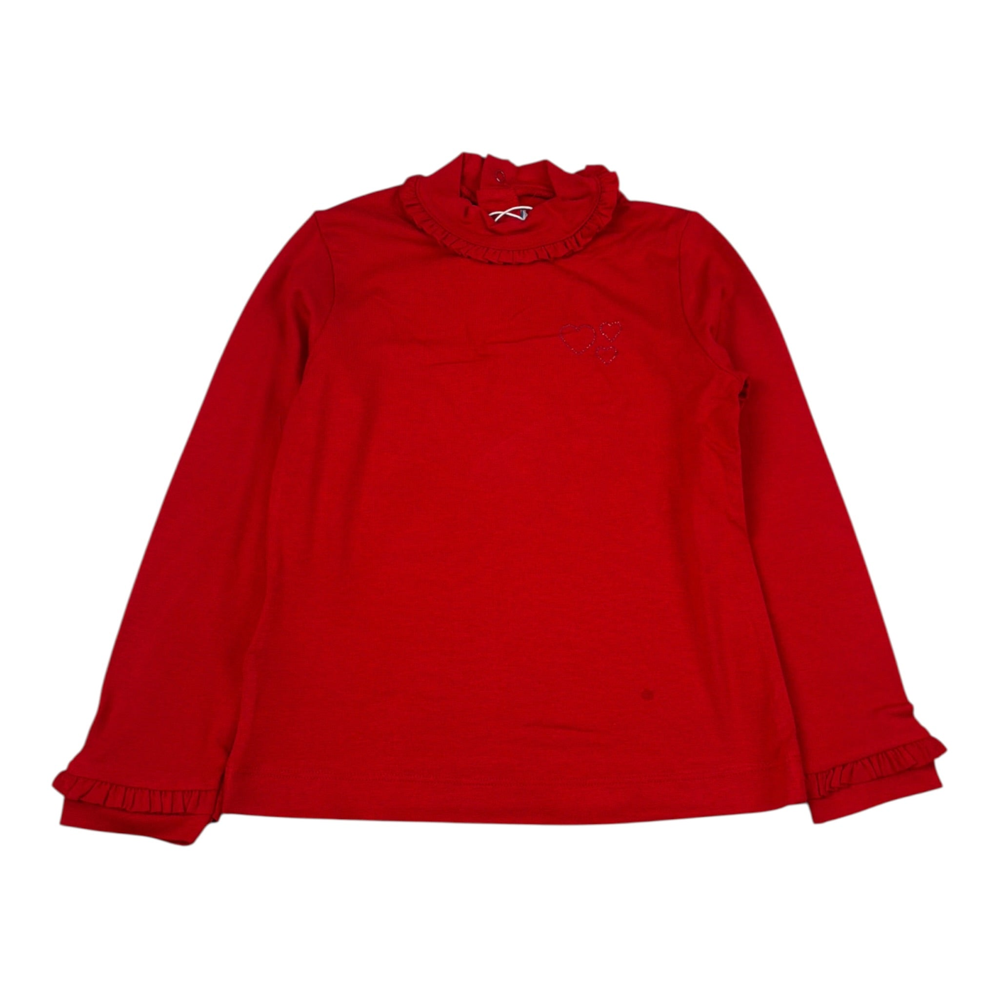 Mayoral Shirt tinta unita con Colletto Rosso per Neonata 2089N ROSSO MAYORAL 