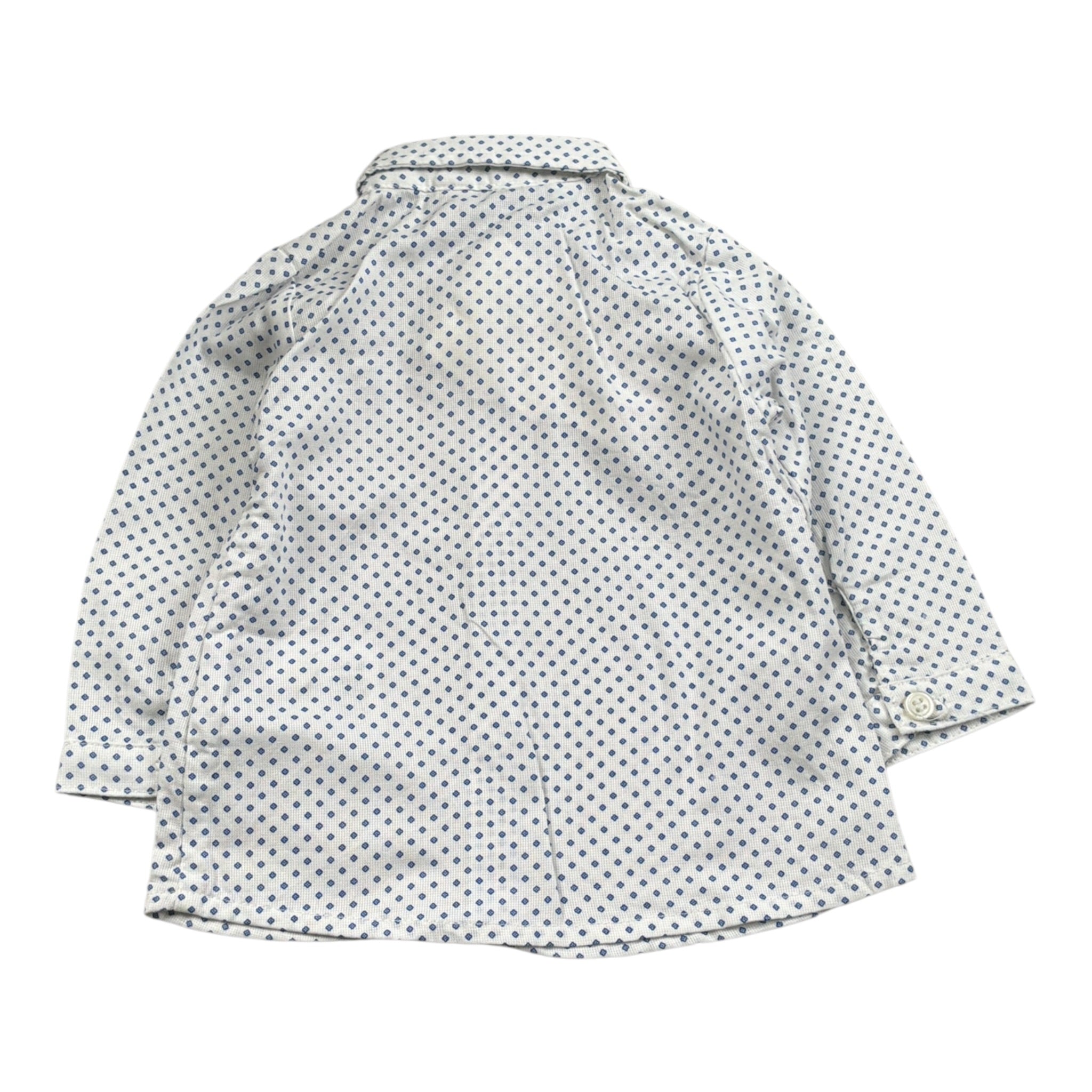 Mayoral Camicia tinta unita con Stampa Bianco per Neonato 2107 BIANCO MAYORAL 