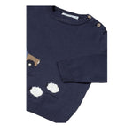 Mayoral Maglia tinta unita con Stampa Blu per Neonato 2343 BLU MAYORAL 