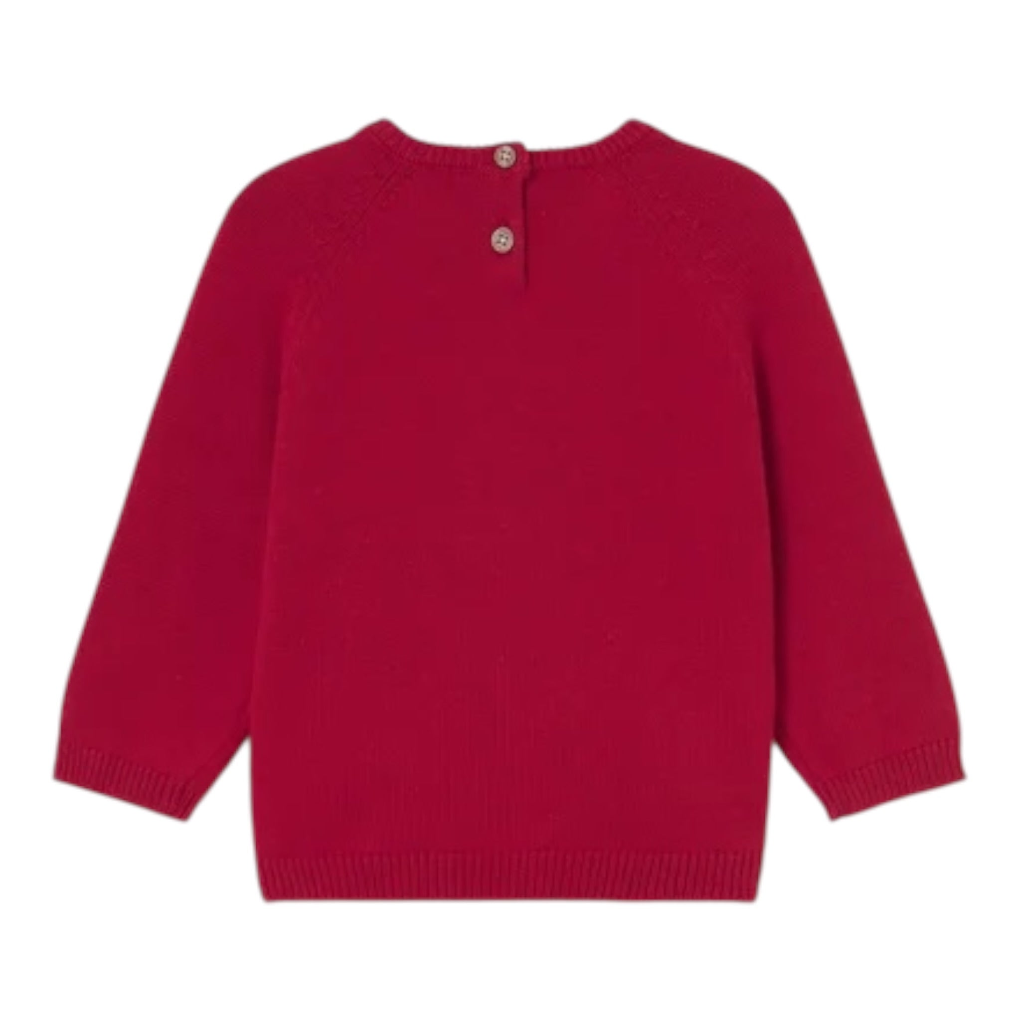 Mayoral Maglia Girocollo tinta unita con Stampa Rosso per Neonato 2345 ROSSO MAYORAL 