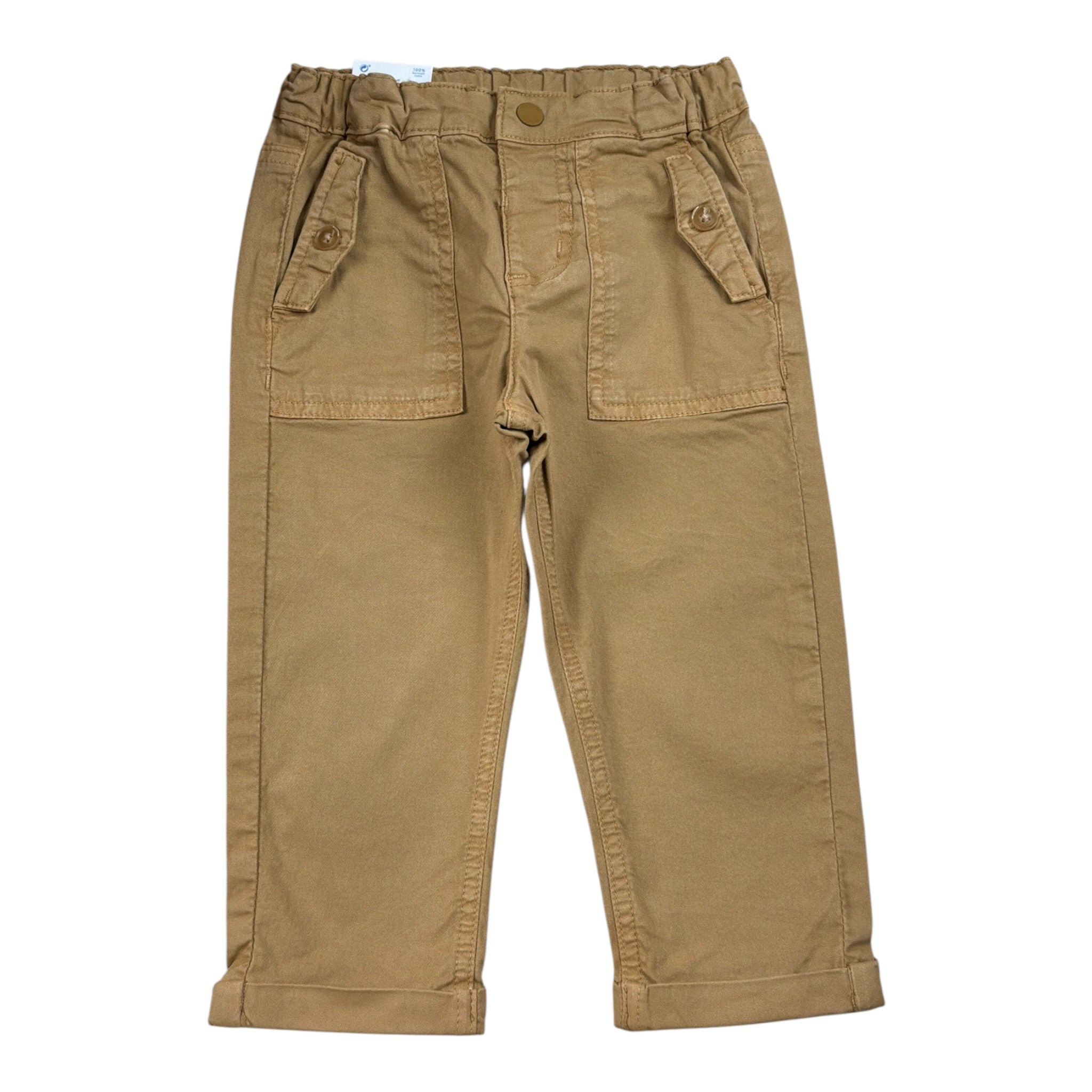 Mayoral Pantalone tinta unita con Girovita Regolabile Cammello per Neonato 2501 CAMMELLO MAYORAL 