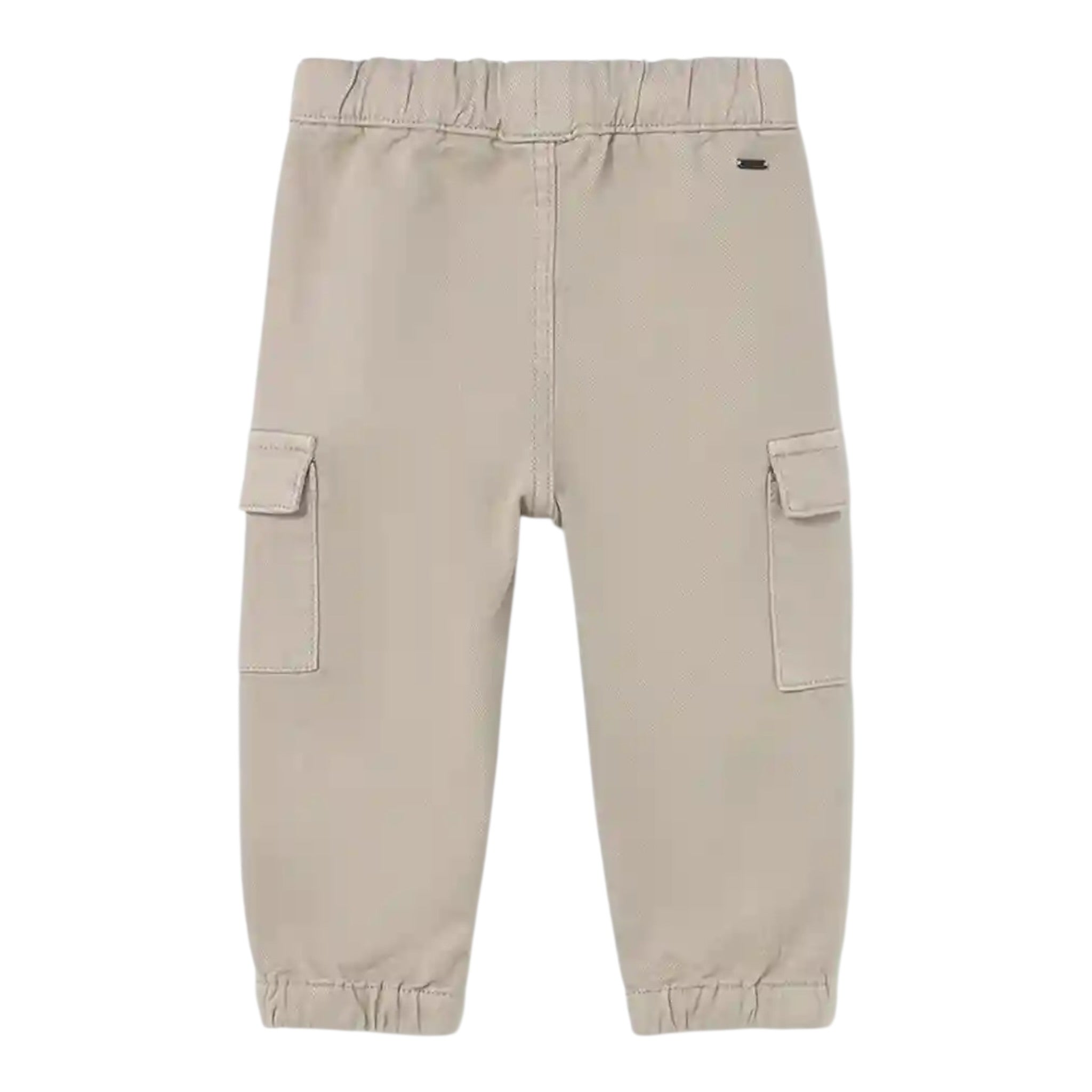 Mayoral Pantalone tinta unita con Tasconi Beige per Neonato 2506 BEIGE MAYORAL 