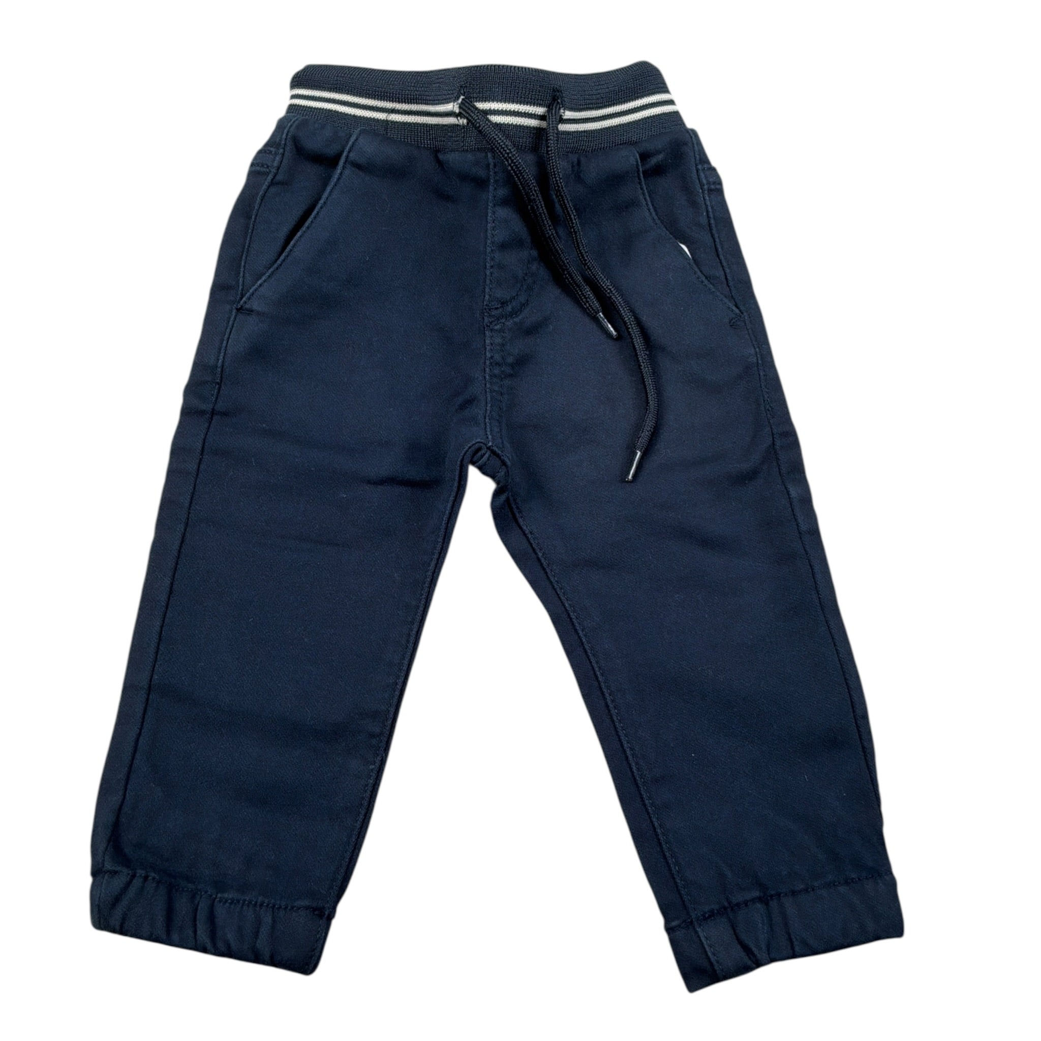 Mayoral Pantalone tinta unita con Elastico In Vita Blu per Neonato 2536 BLU MAYORAL 