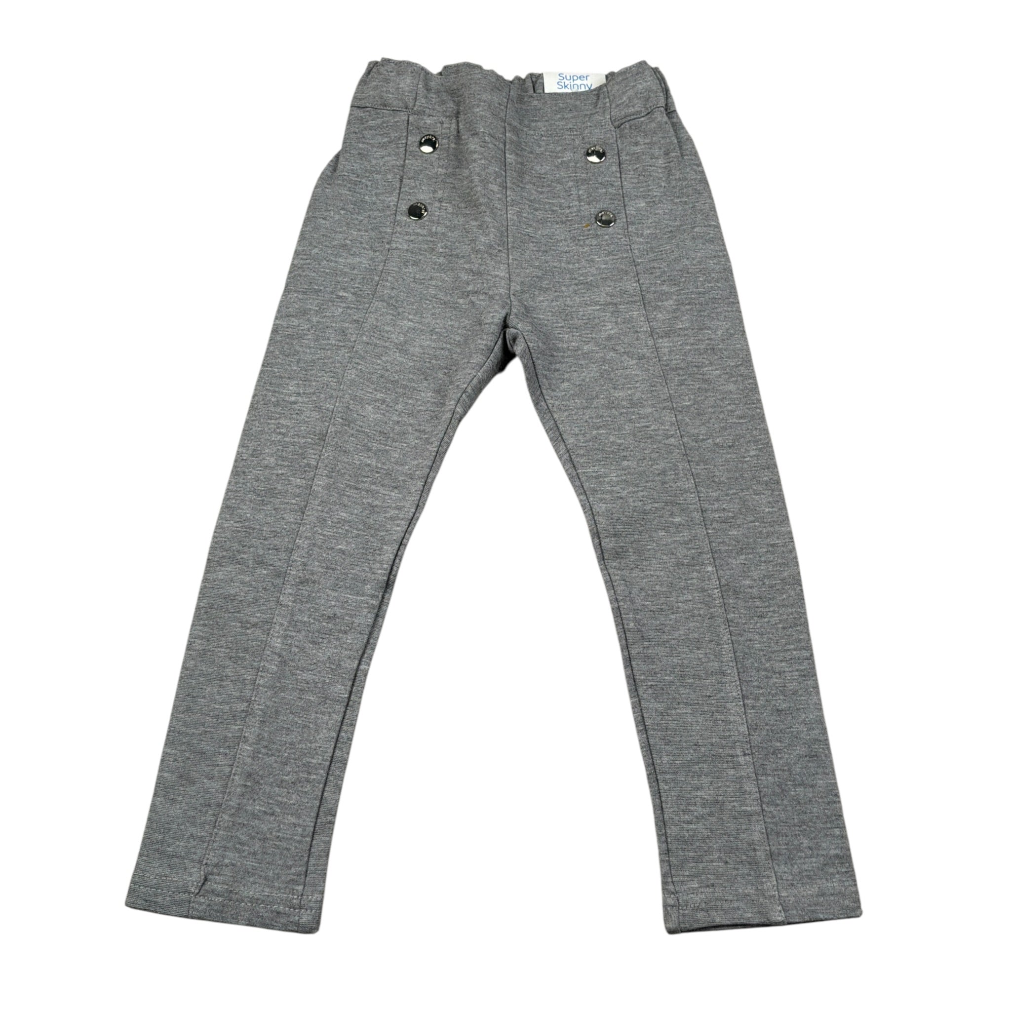 Mayoral Pantalone tinta unita con Girovita Regolabile Grigio per Neonata 2574 GRIGIO MAYORAL 