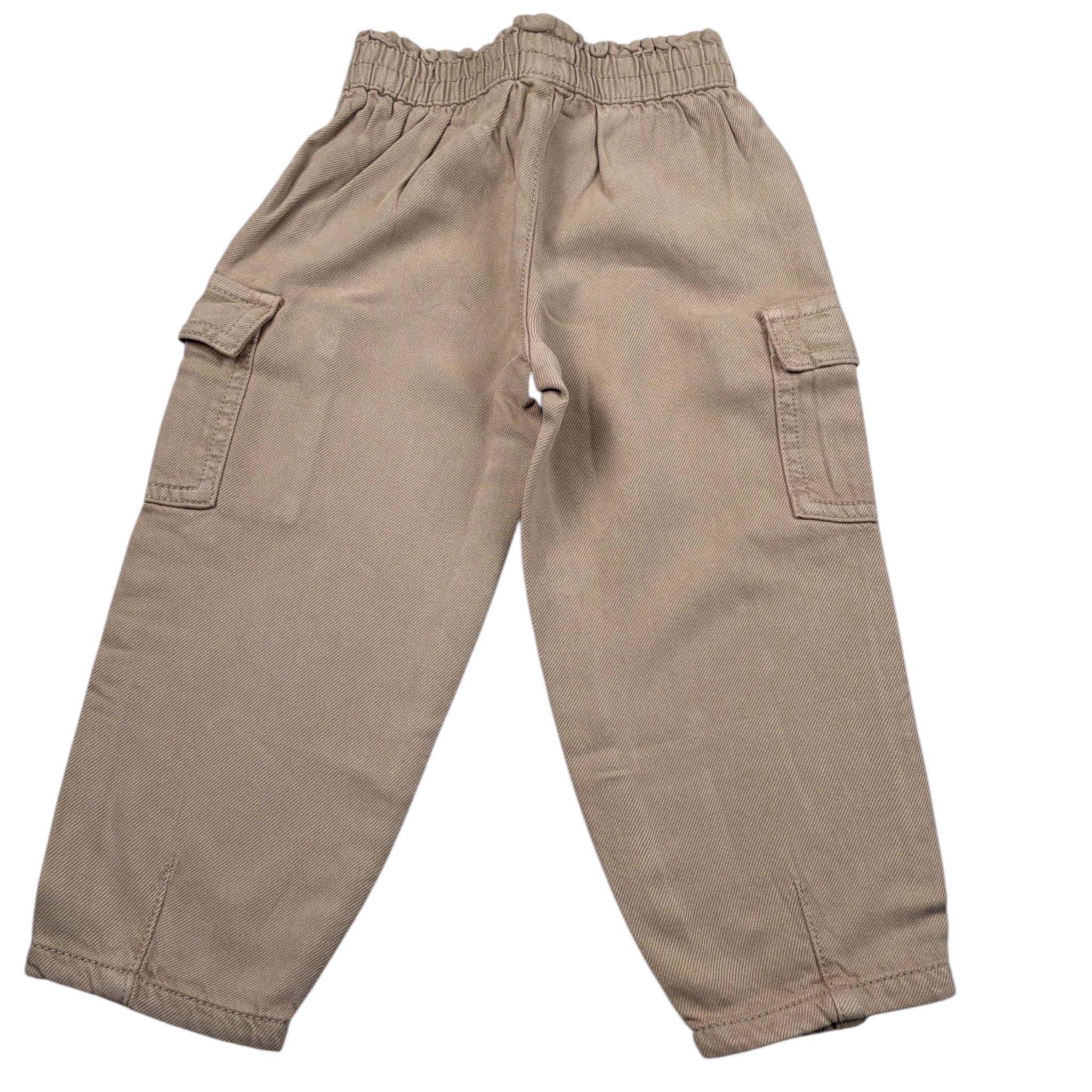 Mayoral Pantalone tinta unita con Elastico In Vita Beige per Neonata 259170 BEIGE MAYORAL 