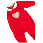 Mayoral Set Tutine Bicolore Bianco/Rosso per Neonata 2702 BIANCO/ROSSO MAYORAL 