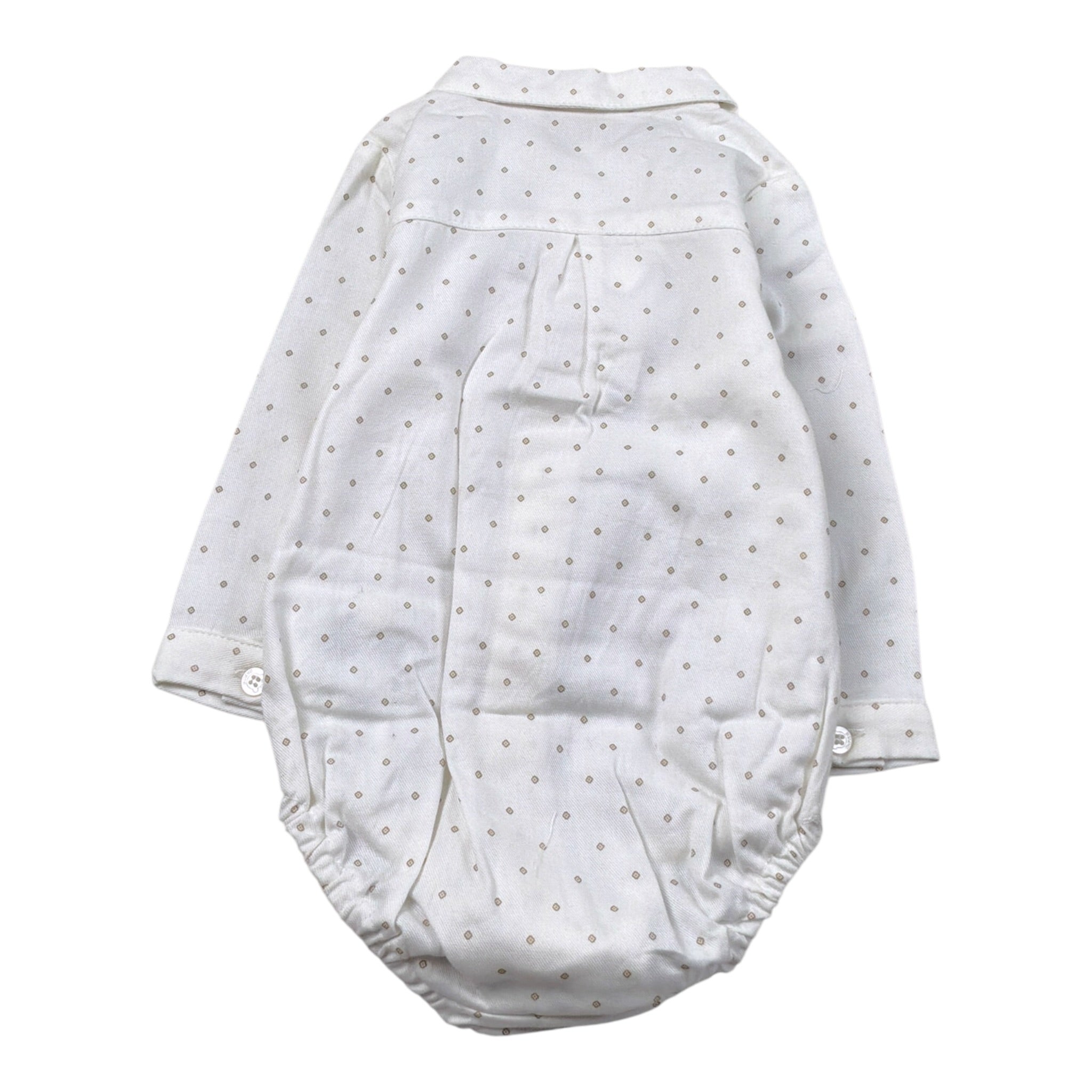 Mayoral Camicia Modello Body tinta unita con Stampa Bianco per Neonato 2753 BIANCO MAYORAL 