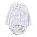 Mayoral Camicia Modello Body tinta unita con Stampa Bianco per Neonato 2753 BIANCO MAYORAL 