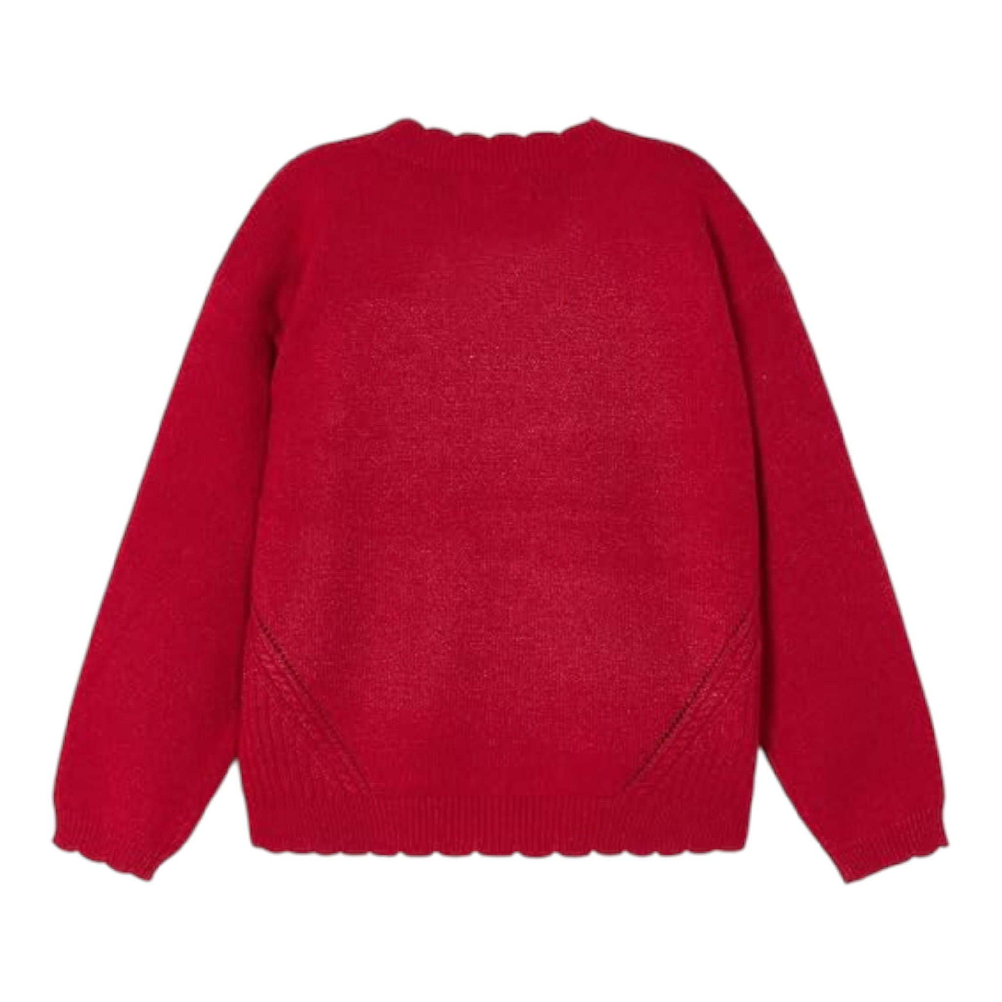 Mayoral Maglia Girocollo tinta unita Rosso per Bambina 319 ROSSO MAYORAL 