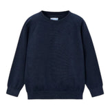 Mayoral Maglia tinta unita Girocollo Blu per Bambino 323 BLU MAYORAL 