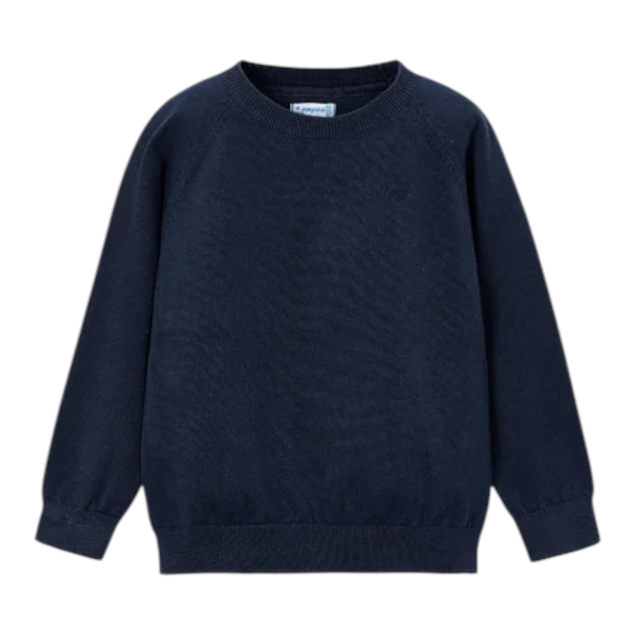 Mayoral Maglia tinta unita Girocollo Blu per Bambino 323 BLU MAYORAL 