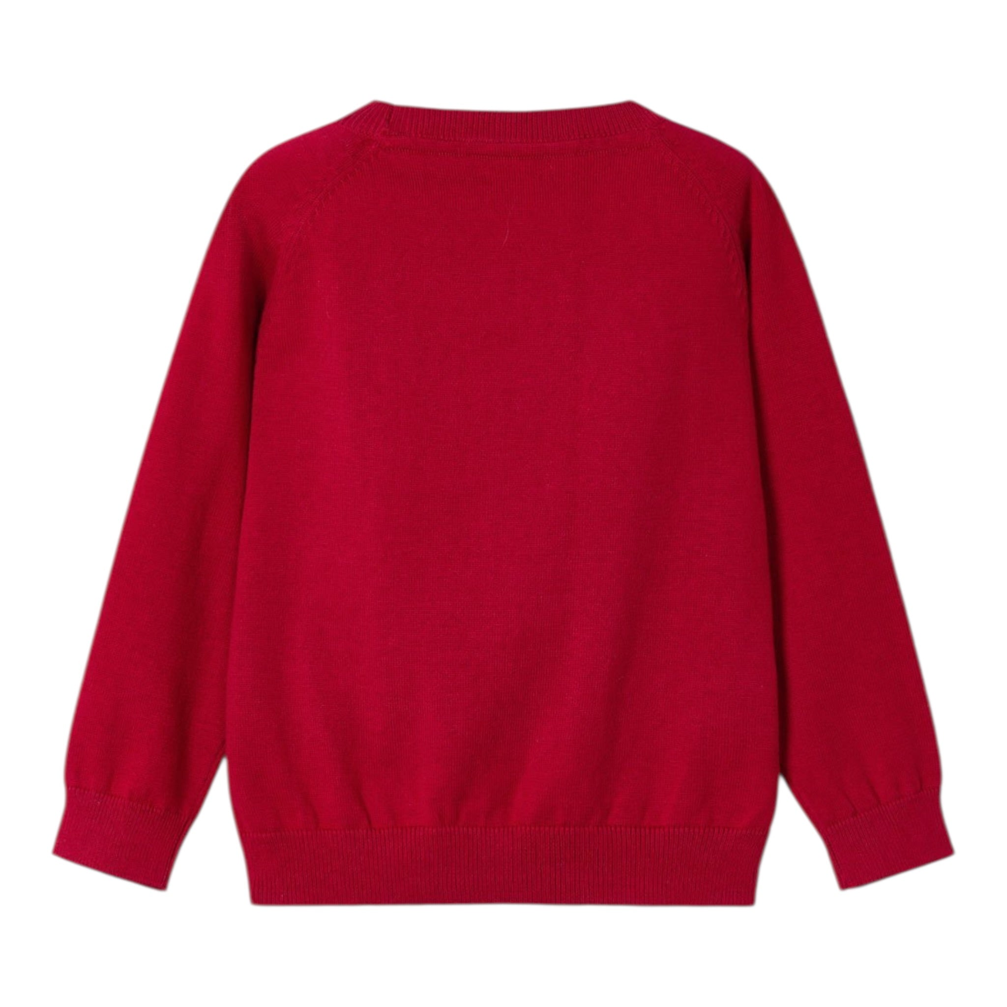 Mayoral Maglia tinta unita Girocollo Rosso per Bambino 323 ROSSO MAYORAL 