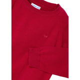 Mayoral Maglia tinta unita Girocollo Rosso per Bambino 323 ROSSO MAYORAL 