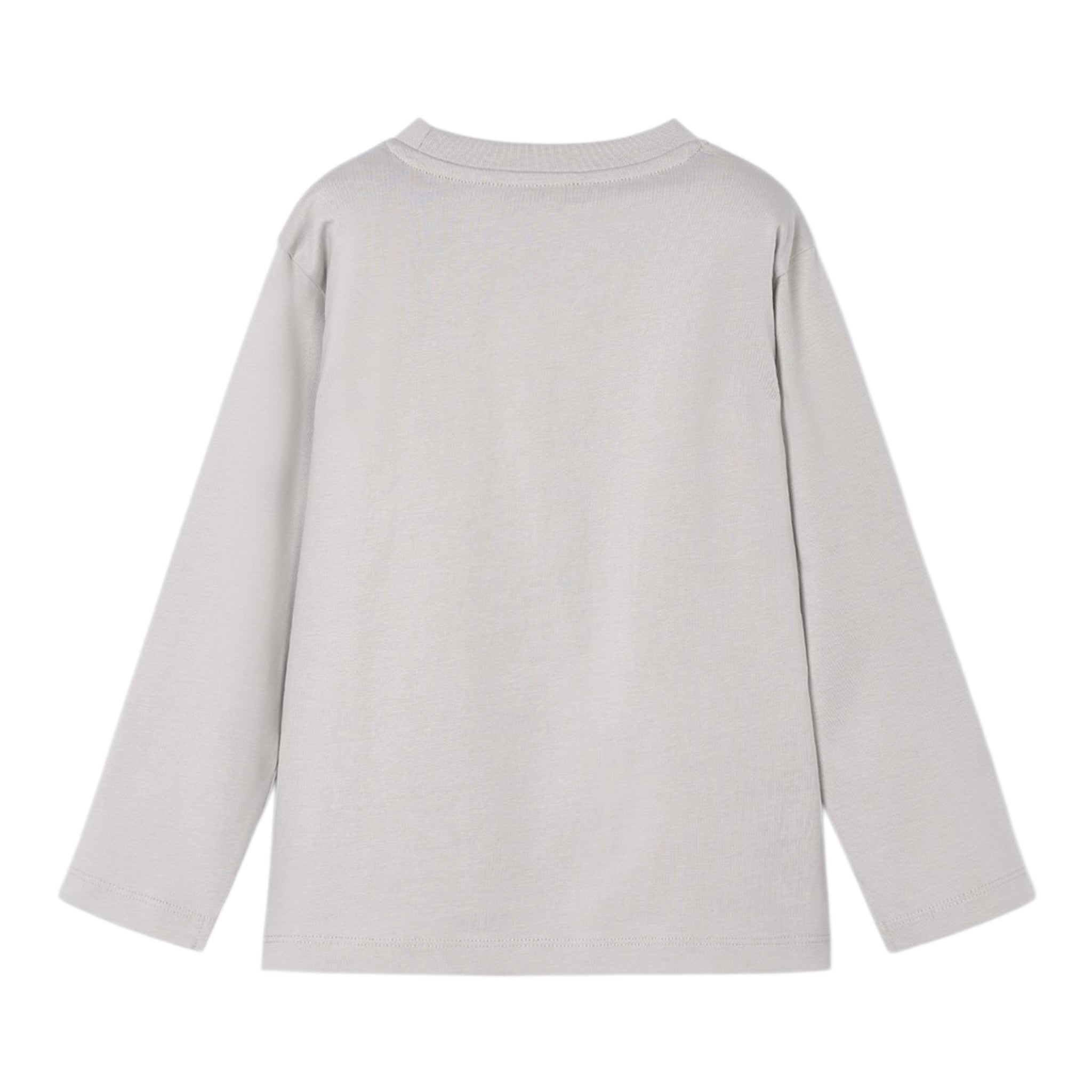 Mayoral Shirt tinta unita Girocollo con Stampa Grigio per Bambino 4083 GRIGIO MAYORAL 