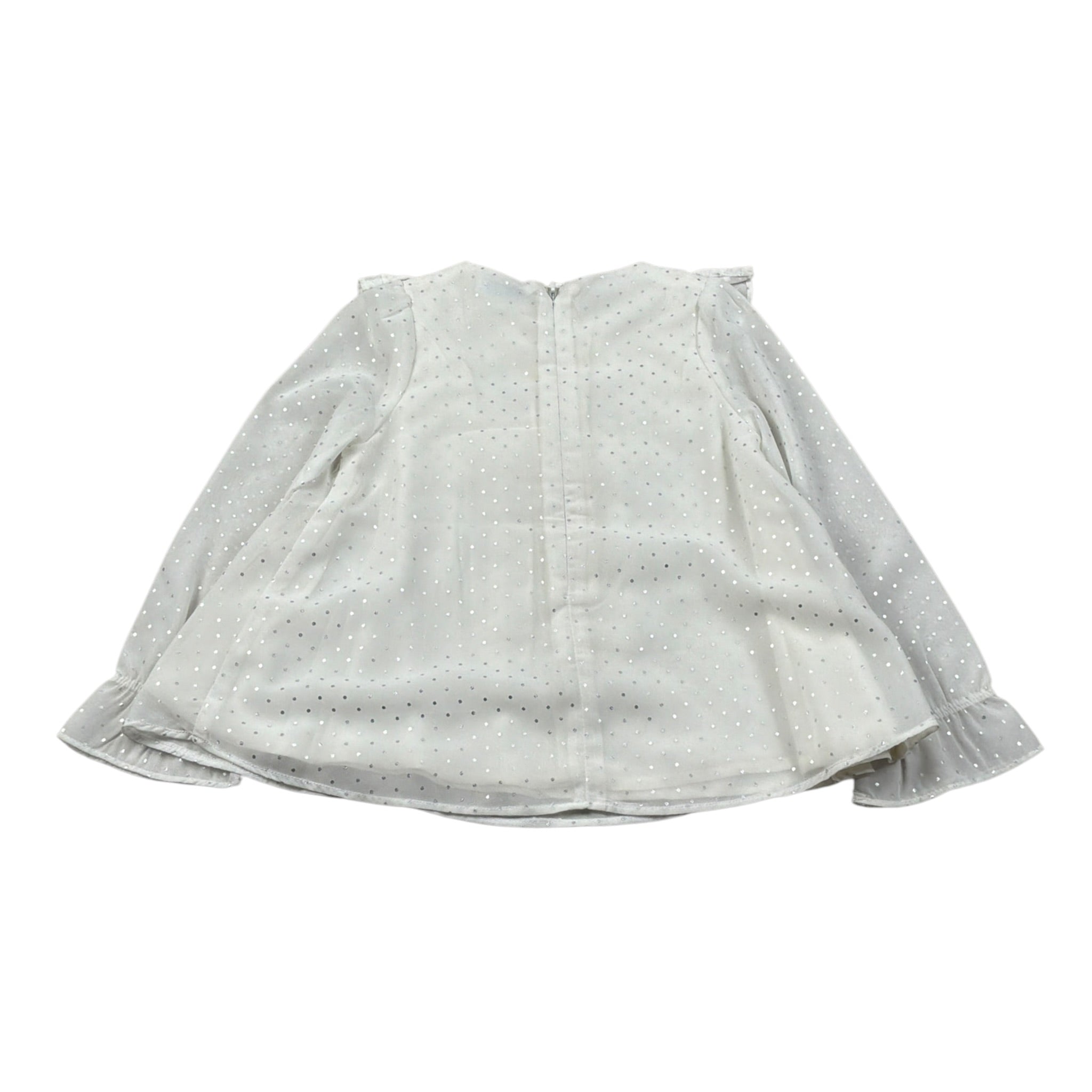 Mayoral Camicia Manica Lunga tinta unita Bianco per Bambina 4103 BIANCO MAYORAL 