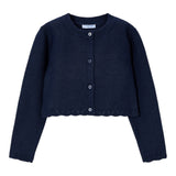 Mayoral Cardigan tinta unita Blu per Bambino 4312 BLU MAYORAL 