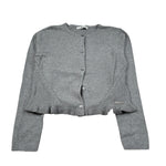 Mayoral Cardigan tinta unita Grigio per Bambina 4331 GRIGIO MAYORAL 