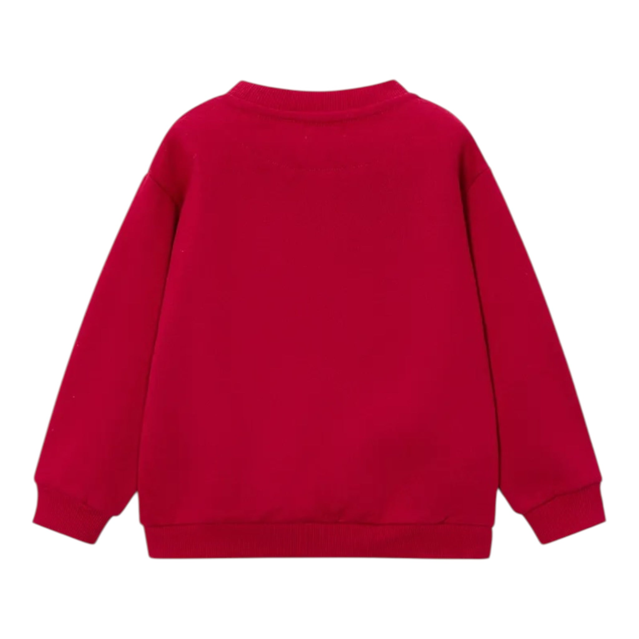 Mayoral Felpa Giroccollo tinta unita con Stampa Rosso per Bambino 4404 ROSSO MAYORAL 